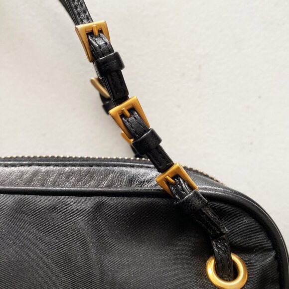 PRADA Black Mini Nylon Bag - Picture 2 of 9